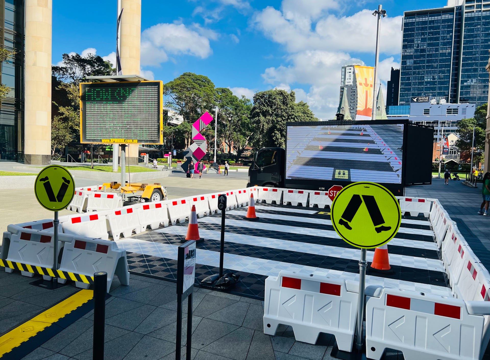 Eventspec Powerhouse Phive outdoor activation